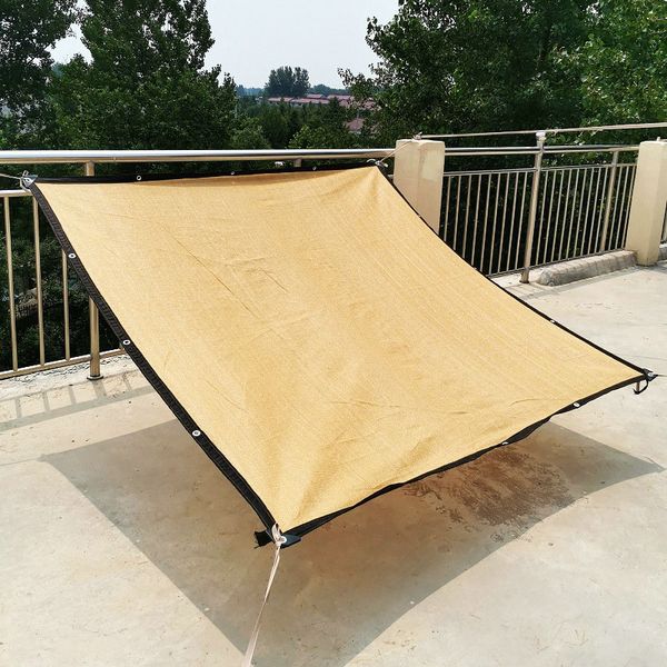 

2020 awning sun shelter outdoor camping canopy garden patio pool shade sail balcony covers anti-uv camping sunshade net