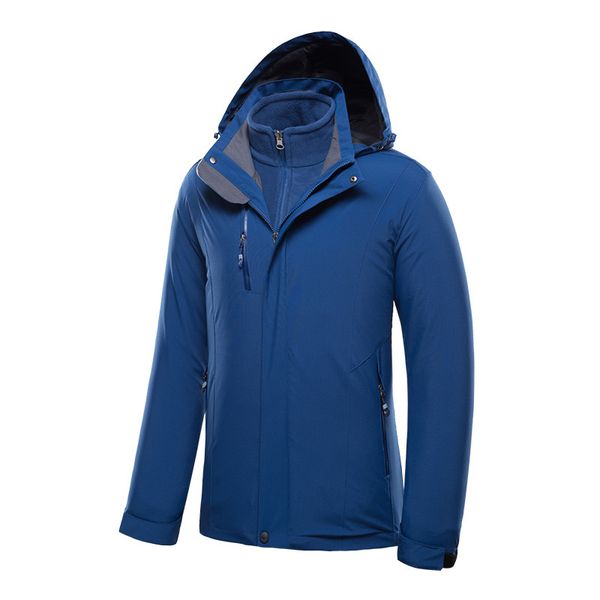 

large size jacket women warm couple jacket men two-piece three-in-one mountaineering suit