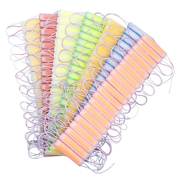 

umlight1688 20pcs cob led module dc12v super bright 9 led waterproof led modules advertisement design lighting