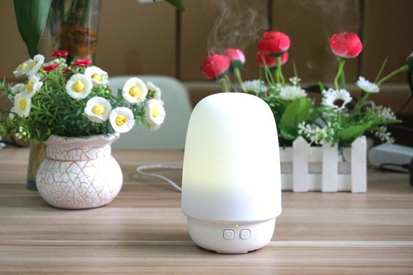 

wholesale 300ml usb ultrasonic humidifier aroma diffuser essential oil diffuser aromatherapy mist maker with blue led light dhl in