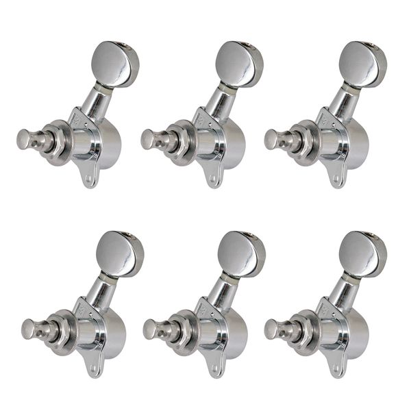 

6 pieces 6l sealed gear tuning peg mechanics for acoustic electric guitar