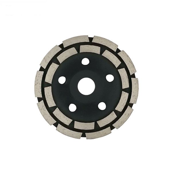 

4" 22 segments diamond double row grinding cup wheel concrete granite masonry stone ceramics 4 inch 100 mm