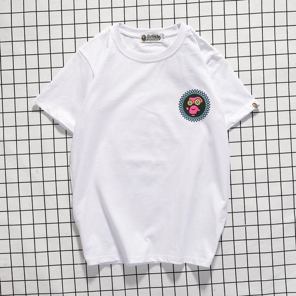

2020 прибытие бренд-дизайнер мужчины футболка для девочек мужская футболка с коротким рукавом рубашки роскошные письмо лето дизайнер тройник, White
