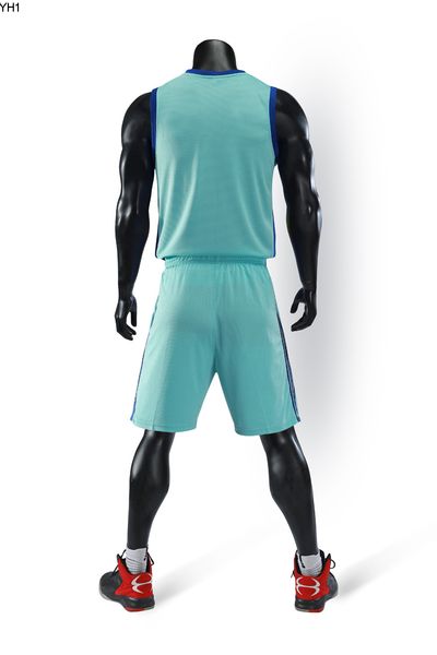 

2019 new blank basketball jerseys printed logo mens size s-xxl price fast shipping good quality a006 sky blue sb005nq, Black;red