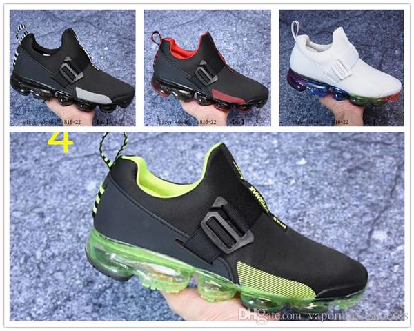 

2018 мужская обувь для женщин кроссовки 2.0 на воздушной подушке черный белый открытый тренеры спортивные спортивные кроссовки 36-45, Black