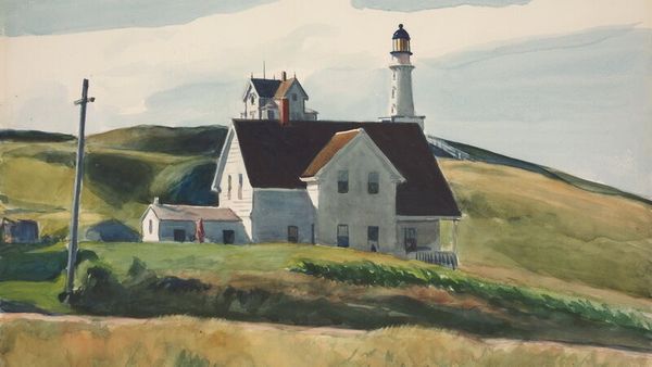 

edward hopper hills and houses elizabeth maine home decor handpainted &hd print oil painting on canvas wall art canvas pictures 200208
