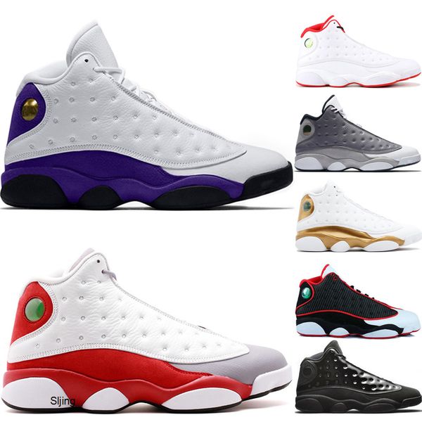 

13 men basketball shoes 13s he got game melo dmp grey toe dirty bred wheat chicago black cat bred trainer sneakers