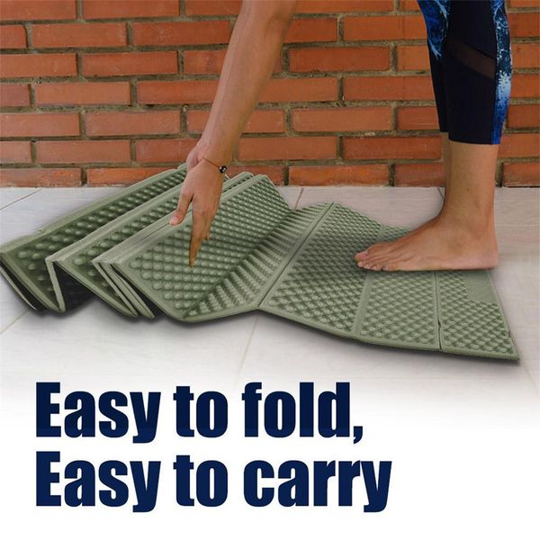 

hobbylane outdoor sleeping pad foldable moisture-proof thick single mat for camping beach mat camping