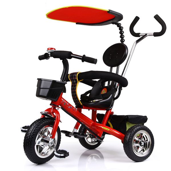 

baby three wheel stroller lightweight folding children's tricycle reclining infant stroller bicycle strollers for kids