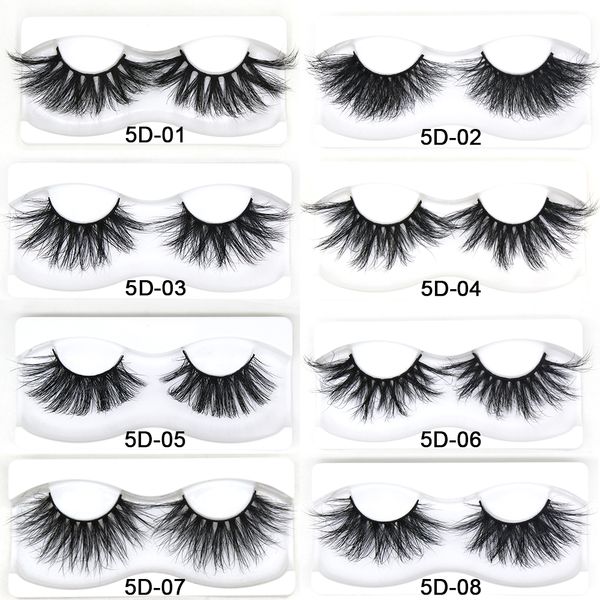 

25mm mink eyelashes 5d false eyelashes crisscross natural cruelty fake lashes makeup 3d mink lashes extension soft eyelash