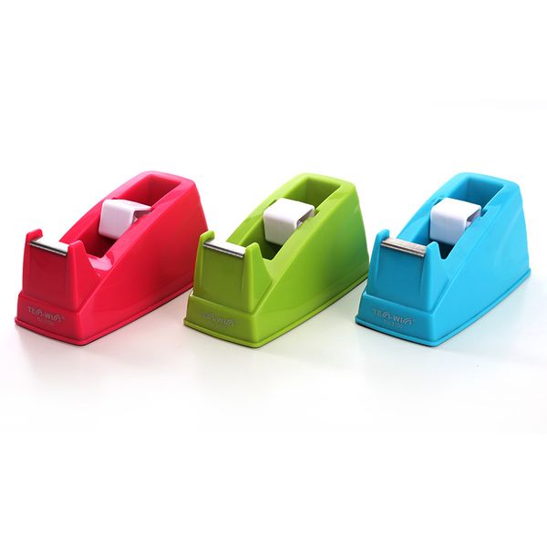 

18mm width transparent tape dispenser sealing machine office washi tape dispenser cutters packer school supplies