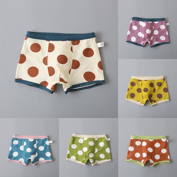 

yqzje children's underwear girls cotton boxer boy triangle four-corner cotton 2 3 underwear shorts and shorts medium and large children, Camo