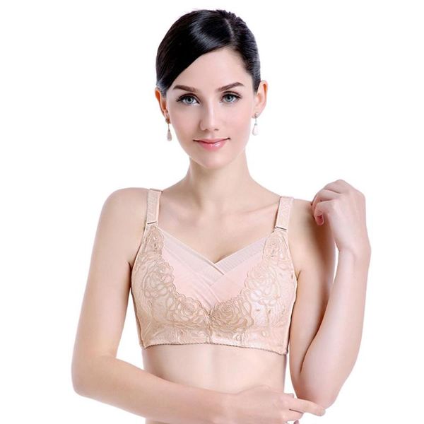 

women's sports bra mastectomy bra comfortable bra8798, Red;black