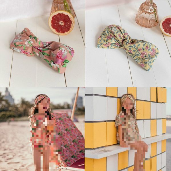 

spring and summer 2020 new lm series ethnic style floral accessories hair band, Slivery;white