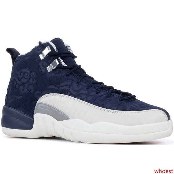 

gym red 12 men basketball shoes michigan wool chris paul class of 2003 international flight nylon french blue 12s sports sneakers 8-13