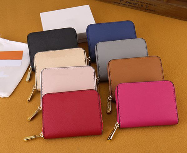 

and wholesale fashion ladies single zipper classic wallet designer women leather wallet lady ladies purse short wallet, Red;black