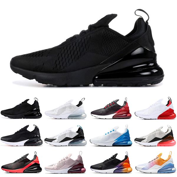 

nike air max airmax 270 270s разводят мужчины женщины кроссовки тройной черный белый кактус коричневый университет красные женские тренеры с