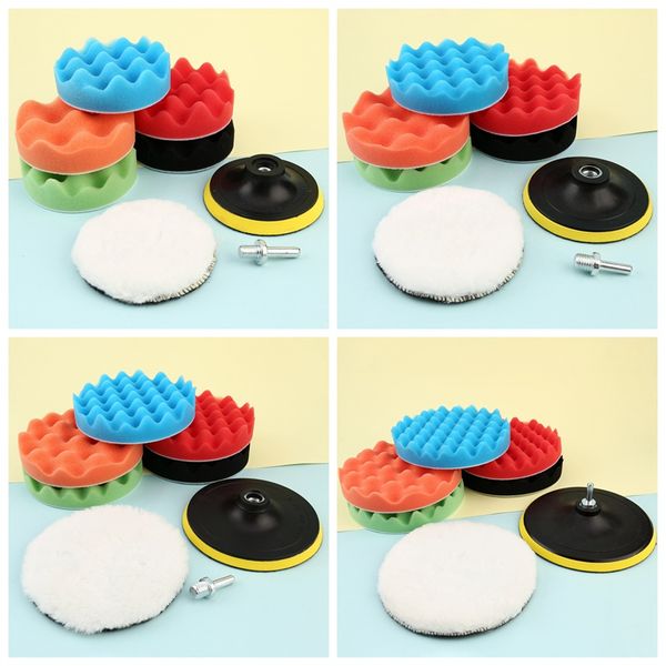 

new fashion 8 piece 4/5/6/7 car sponge pad kit