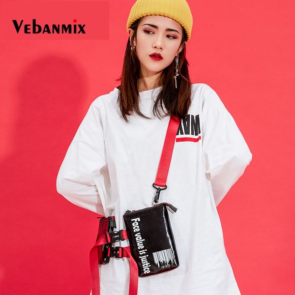 

2020 ladies tactical chest bags brand pu leather belt bag fashion letter design fanny pack female shoulder crossbody bag