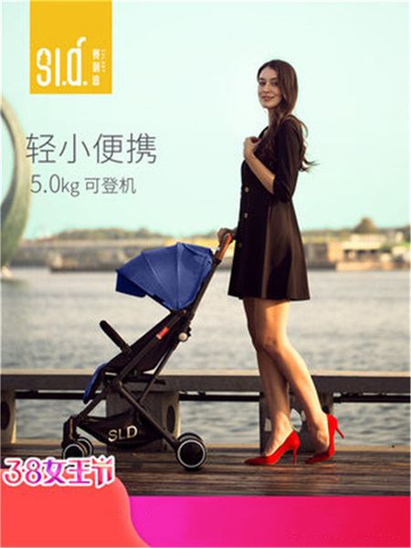 

детская коляска может сидеть лежащая легкая складная ультра легкая портативная компактная детская коляска новорожденного