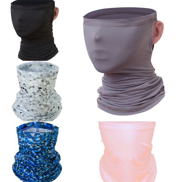 

3kggf headband scarf hip-hop vintage head scarf skull bandanas pocket towel magic neck outdoor scarves cycling bandana face mask, Black