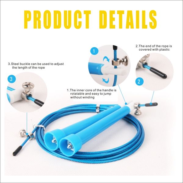 

corde combas rack skakanka cuerda para saltar jump rope comba crossfit fitness cross rope adjustable speed jump crossfit