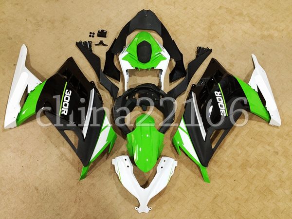 

injection mold new abs motorcycle full fairings kits fit for kawasaki ninja 300 ex300 300r 2013 2014 2015 2016 2017 set white greem
