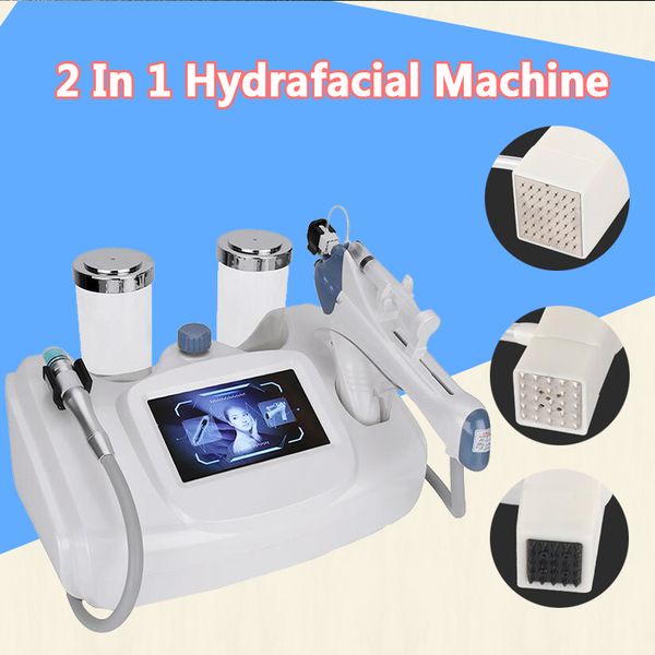 

2 in 1 water peeling small bubble skin meso injection mesotherapy gun face lifting skin tightening rejuvenation beauty machine dhl ship