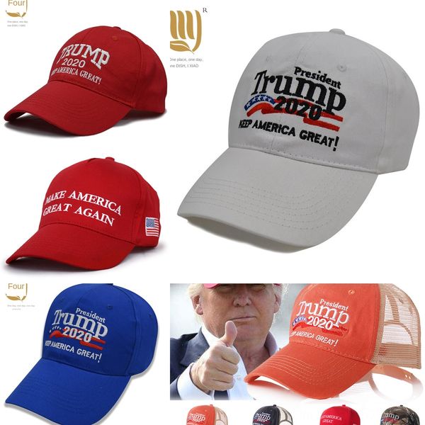 

ddono donald trump 2020 cap camouflage 3d cap embroidery baseball hats president trump election zza2128 ball caps sport, Blue;gray
