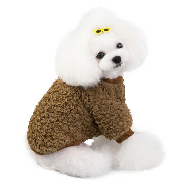 

pet dogs hoodie simple autumn winter dog clothes for small medium dog teddy french bulldog cat cotton coat ropa para perro s-xxl