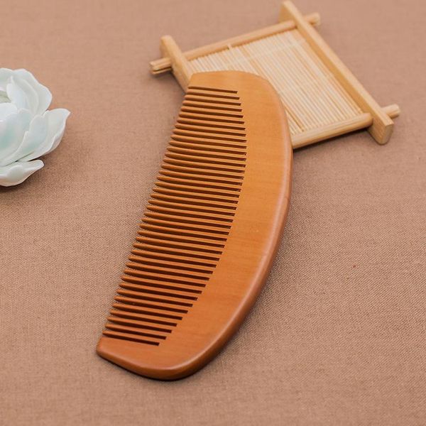 

selling natural pears wooden comb beard comb pocket comb 14*5.2*1.2cmcm ing, Silver