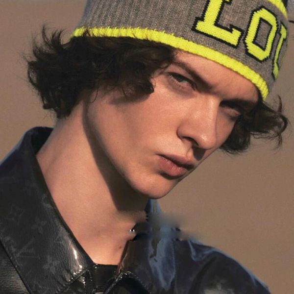 Fashion Elastic Headband Street Unisex Women And Men Letter Hair