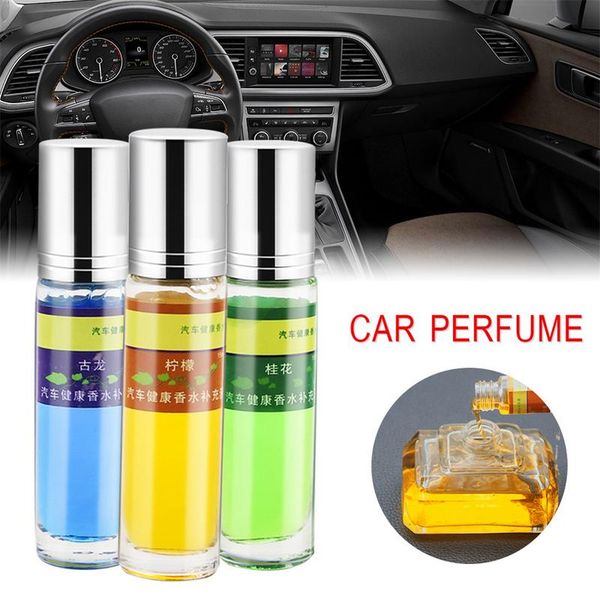 

3 flavors car perfume oil essential oil plant spice fragrance 3 bottles/set cologne osmanthus and lemon flavors