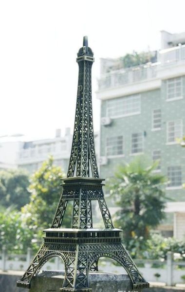 72cm28 3inch Tall Vintage 3d Paris Eiffel Tower Metal Model Bronze
