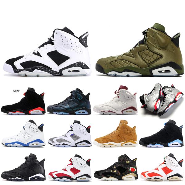 

6 6s sports blue tinker hatfield unc all sta black cat golden harvest basketball shoes men new bred pinnacle sneakers