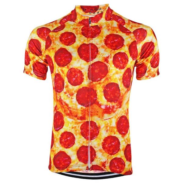 

hirbgod 2020 new funny red yellow magma cycling jersey men short sleeve bike clothing mountain road bicycle clothes wear,hk165, Black;red