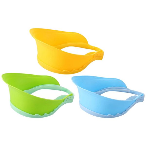

baby shampoo cap children waterproof shower cap child plus size thickened bathing cap adjustable shampoo hat