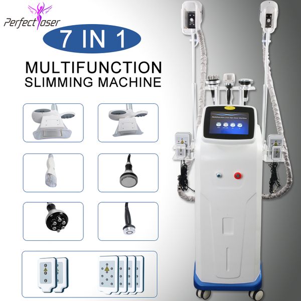 

dhl cool cryolipolysis machine cryotherapy slimming rf cavitation body shape lipo laser liposuction used spa equipment