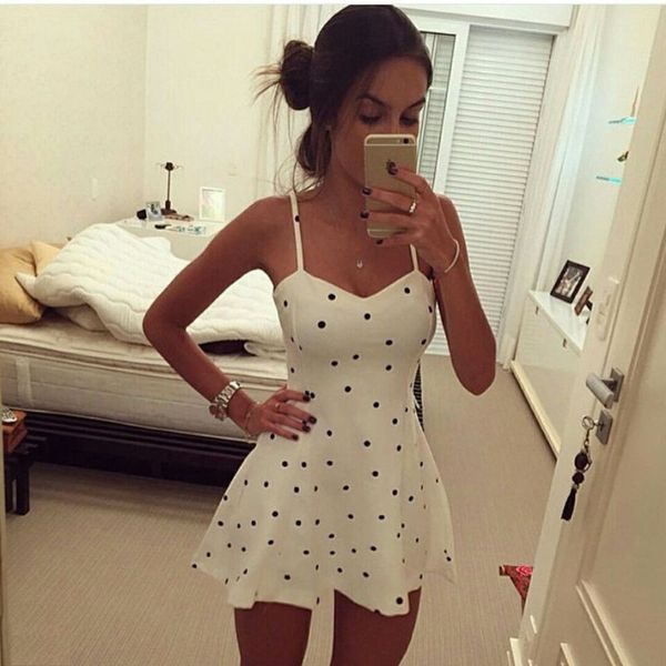 

fashion women clothes boho short mini dresses ladies summer sleeveless cotton beach party sundress one piece, Black;gray