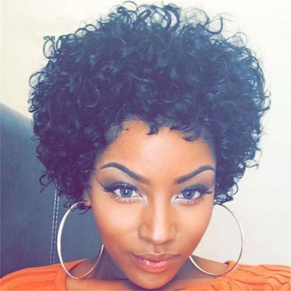 Fashion Hot Selling New Ladies Short Hair Chemical Fiber High