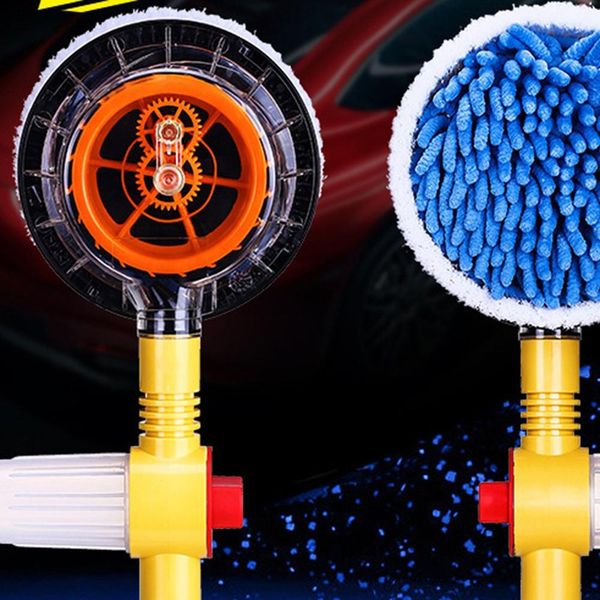 

car wash water brush automatic rotating car wash brush home portable cleaning
