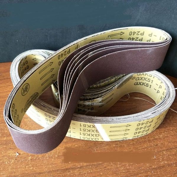 

new 10pcs 686*50mm abrasive sanding belt p60-p600 for belt machine