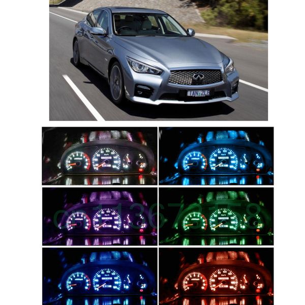 

20pc led light+twist lock instrument panel dashboard light for infiniti q50 ex30d ex37 fx35 fx45 fx37 fx50 g37 g37 coupe m35 m45
