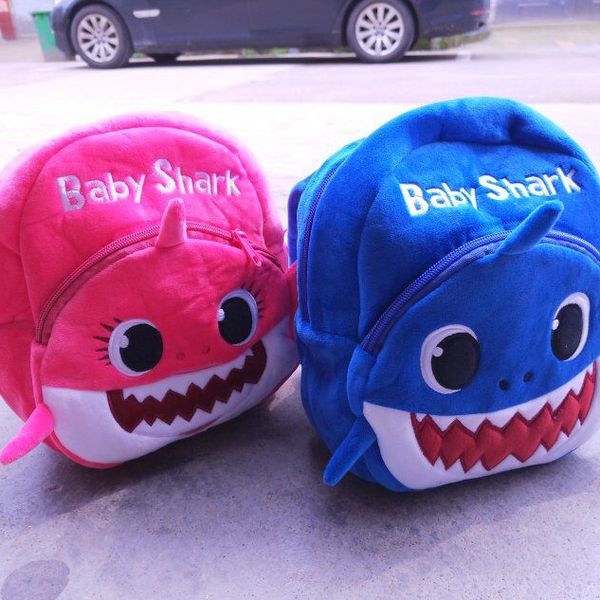 

Baby hark chool backpack plu h cartoon houlder bag hark animal toddler kindergarten cute bookbag torage bag tta731