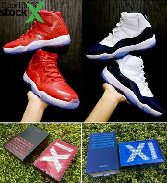 

win like 82 wholesale ice blue space jam 11 unc 11s midnight navy blue win like 96 gym red with box jordon basketball shoes, Black