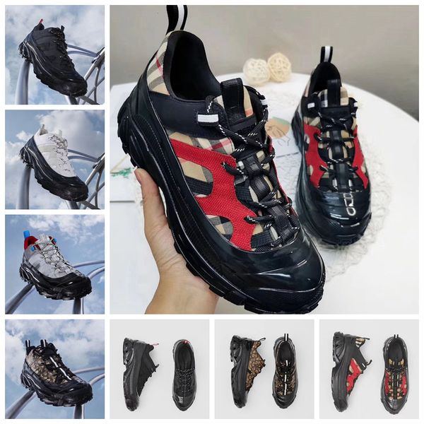 

with box sneaker casual shoes trainers fashion sports shoes leather boots sandals slippers vintage air for man woman bl2603, Black