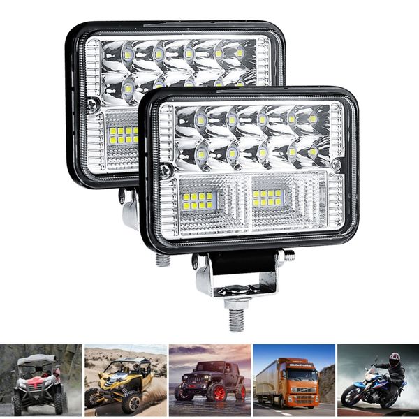 

78W 26 LED Light Bar Водонепроницаемый Прожекторы свет работы луча потока Противотуманны