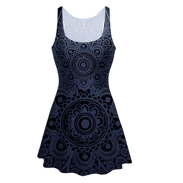 

casual dresses women dress summer fashion large size womens printed vest spring design plus jaycosin 2021, Black;gray