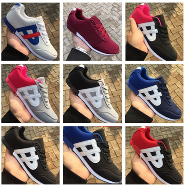 

size 36-45 brand designer shoes for men women low cut lace up casual sport shoes outdoor zapatillas sneakers walking shoes, Black
