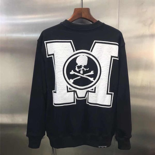

3d printing mastermind japan sweatshirts 19fw fashion couple lovers mastermind japan hoodie pullover, Black
